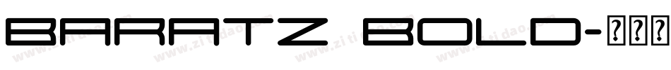 Baratz Bold字体转换